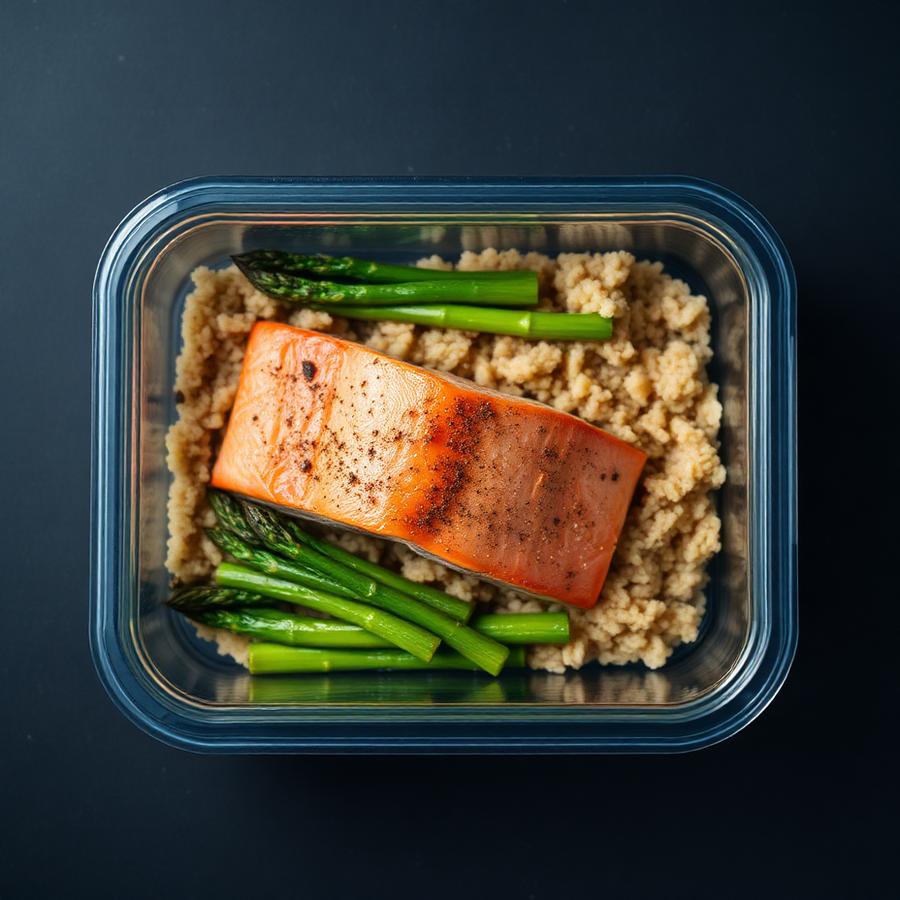 Baked Salmon & Quinoa